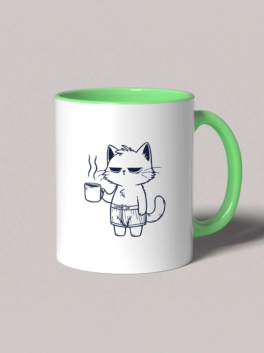 GRUMPY CAT Graphic Printed Ceramic Mug