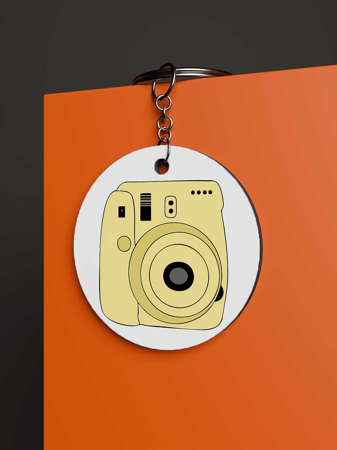 InstaX Camera Graphic Keychain
