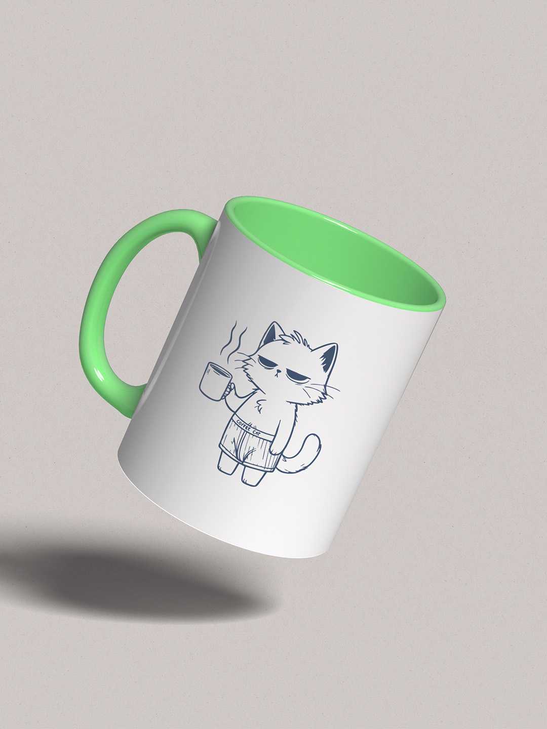 GRUMPY CAT Graphic Printed Ceramic Mug