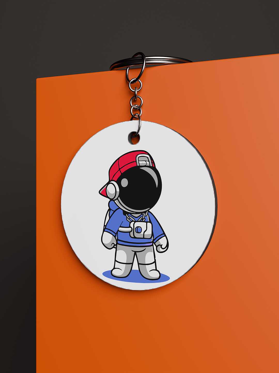 Astronaut Graphic Keychain