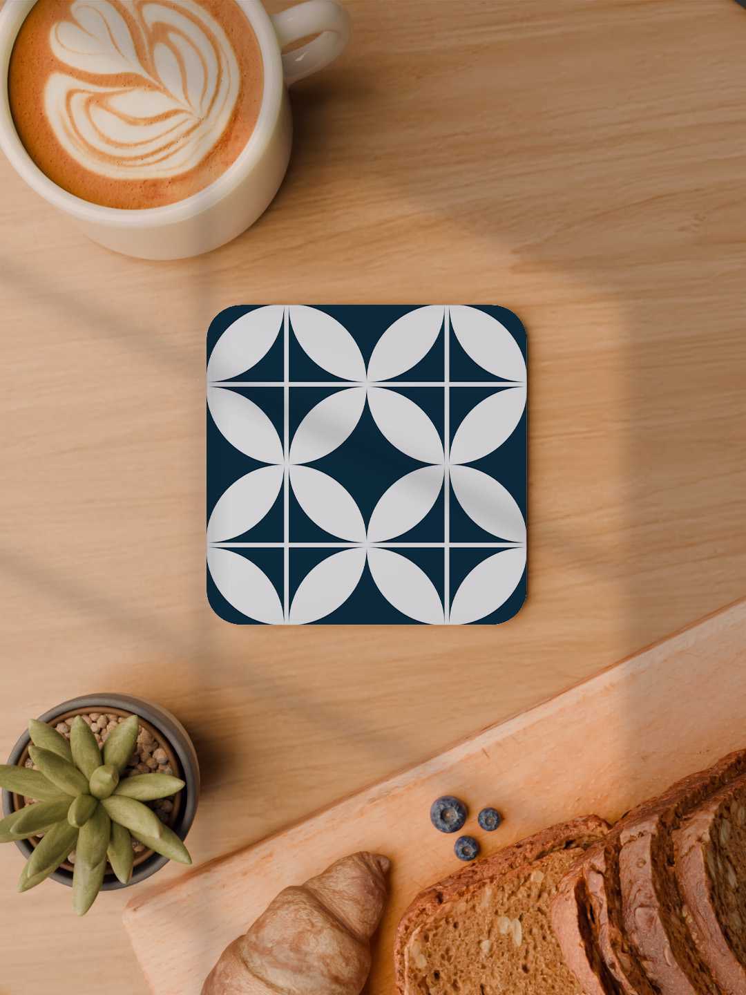 Modern Tiles Graphic Coasters - Pack of 6
