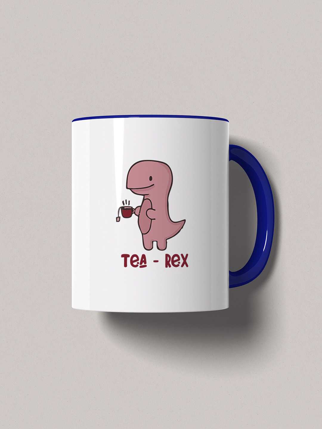 TEA-REX Graphic Printed Ceramic Mug