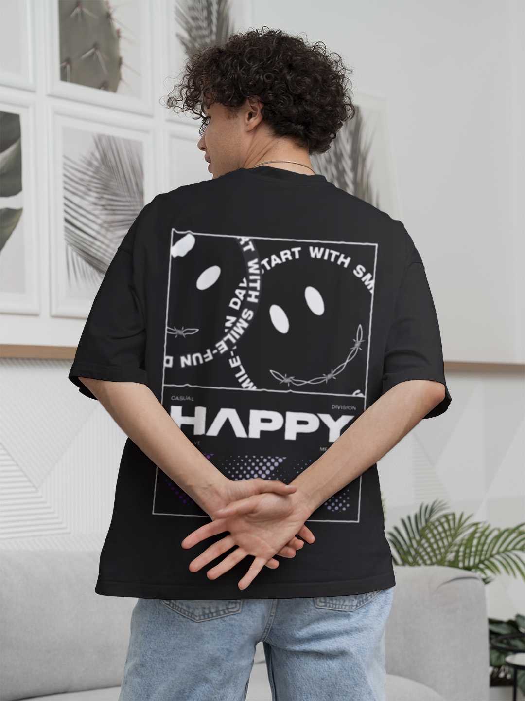 Happy Oversized Tee