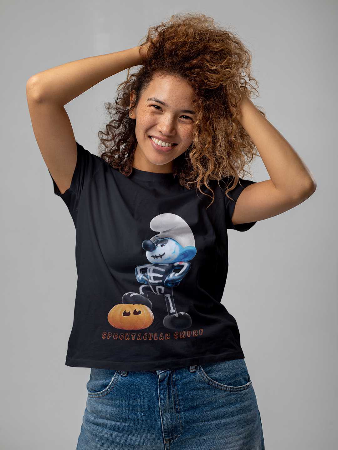Spooktacular Smurf Regular Graphic Tee