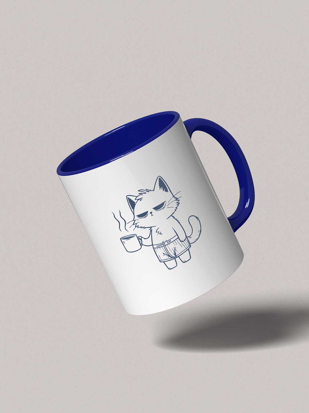 GRUMPY CAT Graphic Printed Ceramic Mug