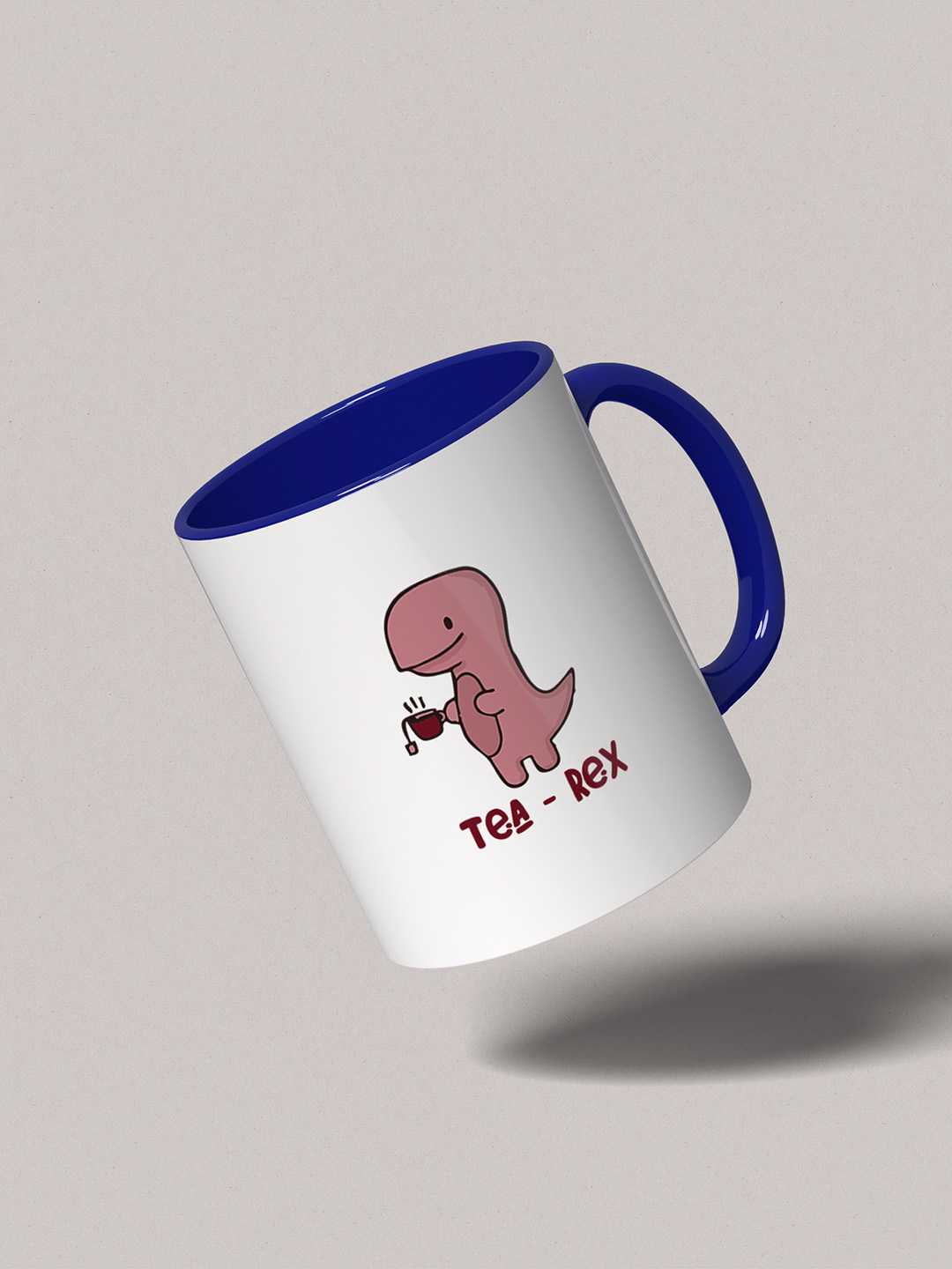 TEA-REX Graphic Printed Ceramic Mug