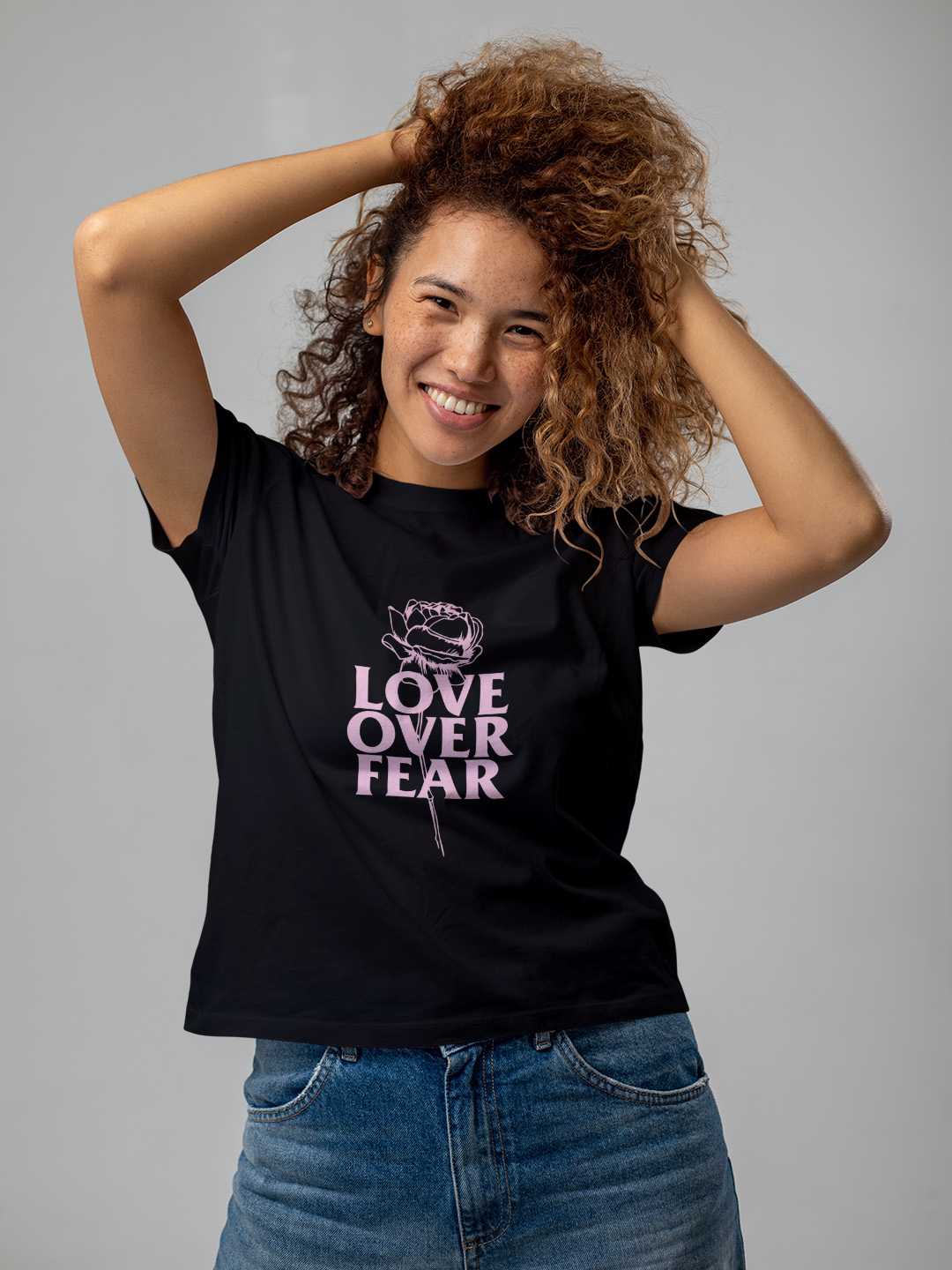 Love Over Fear Graphic Tee