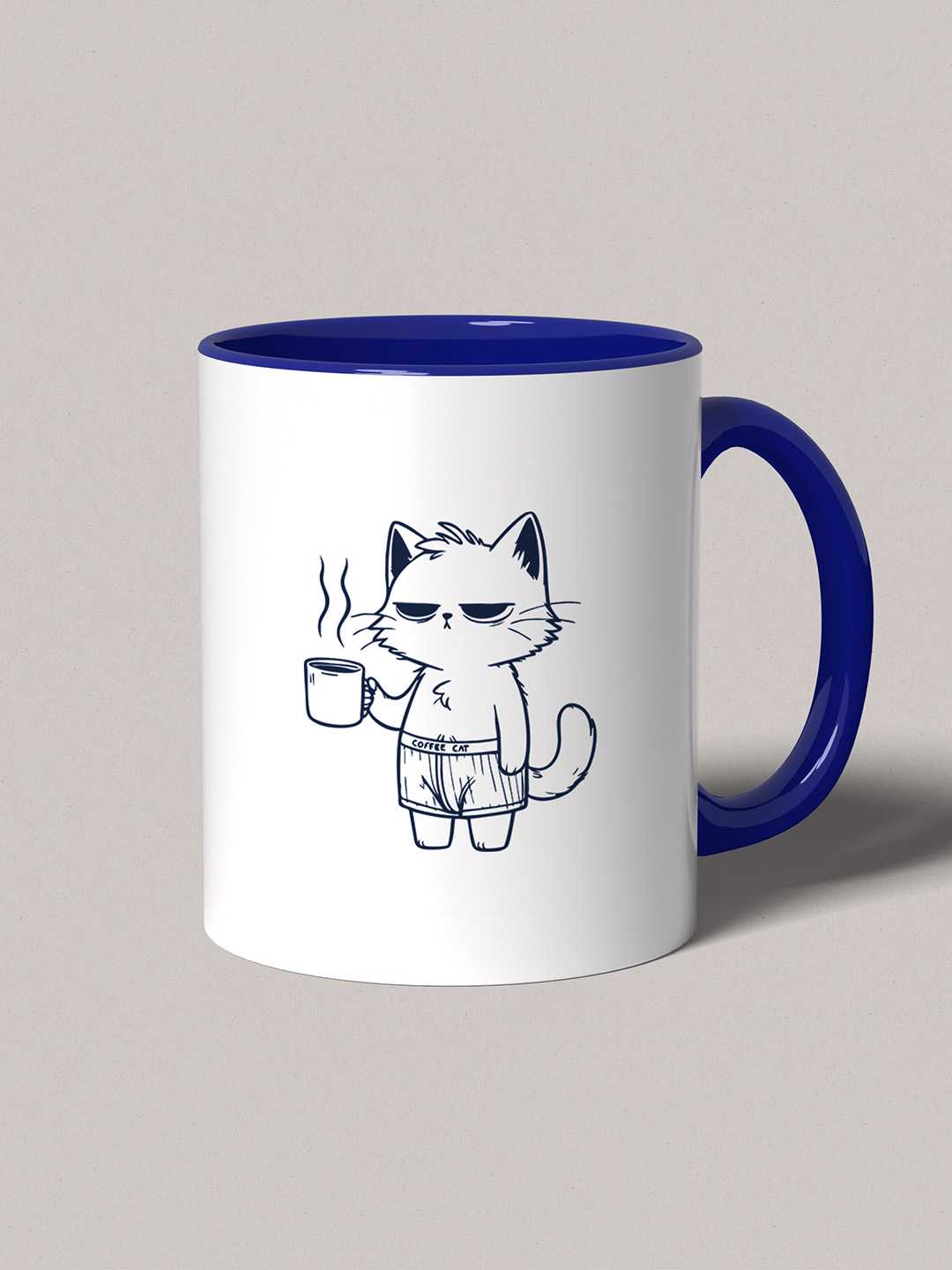 GRUMPY CAT Graphic Printed Ceramic Mug