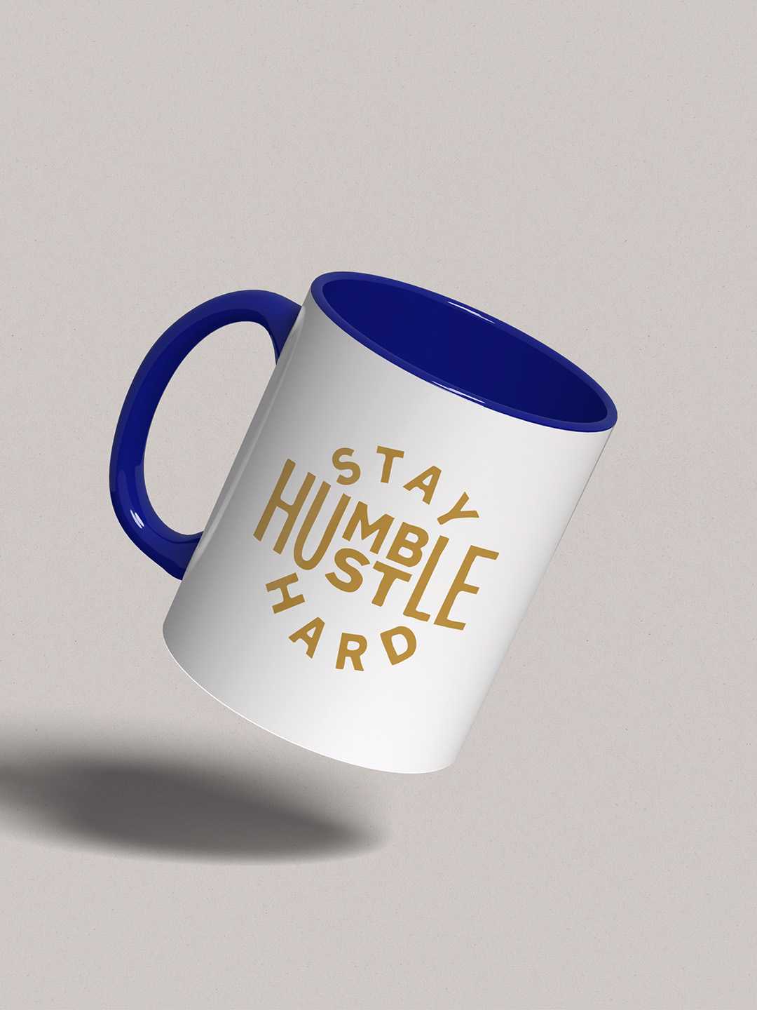 STAY HUMBLE Graphic Printed Ceramic Mug