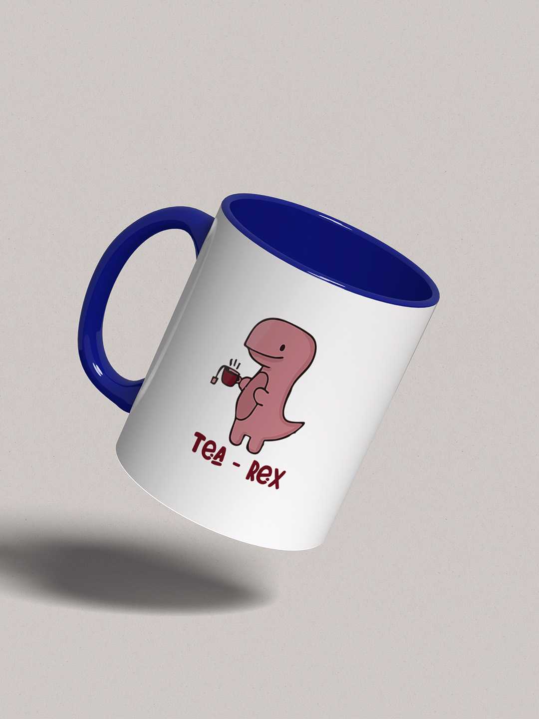 TEA-REX Graphic Printed Ceramic Mug