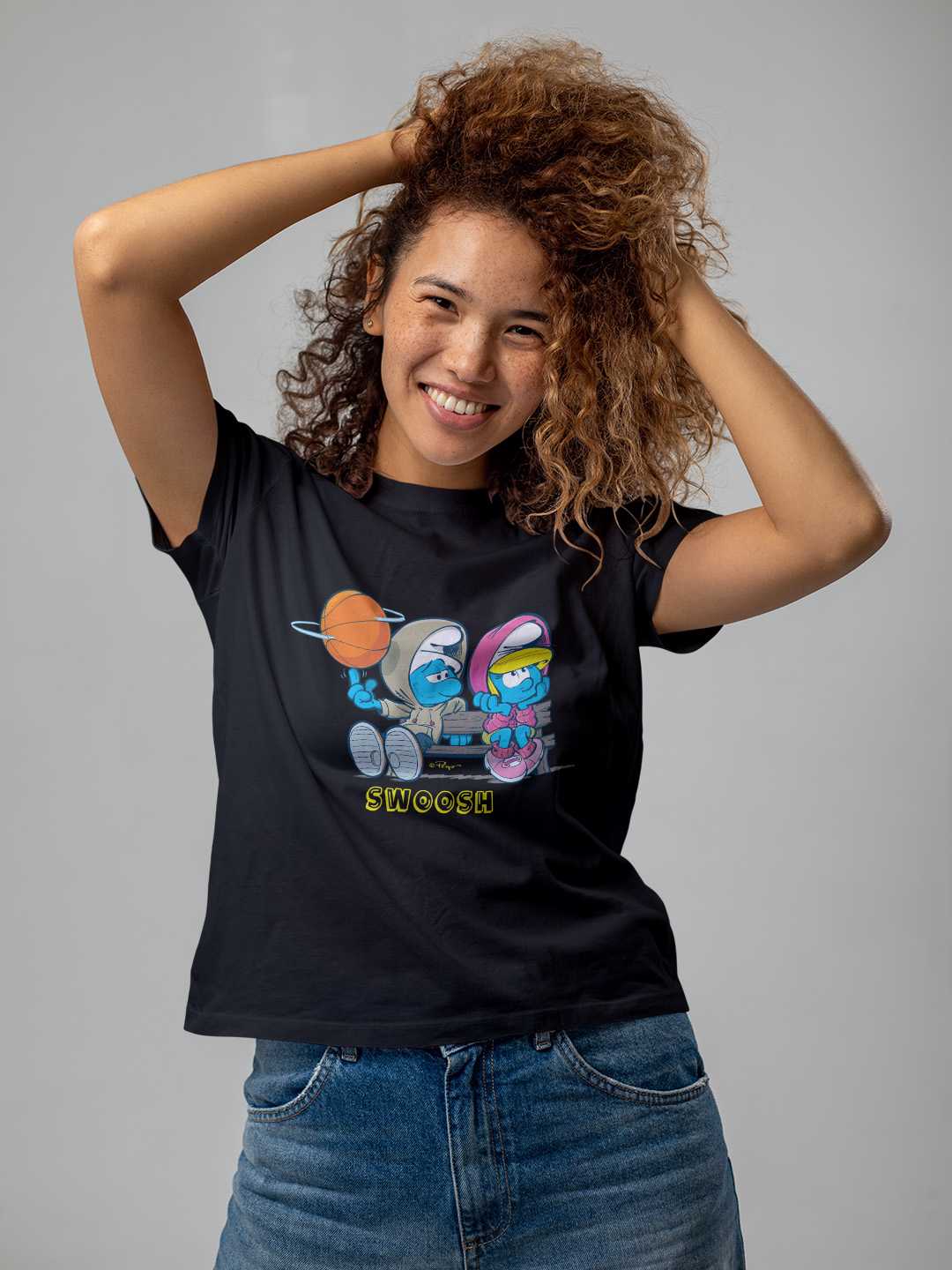 Swooosh Smurf Regular Graphic Tee