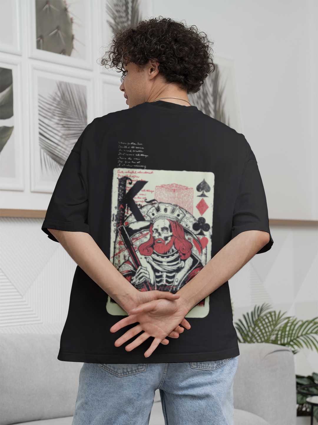 King of Spade Oversized Tee