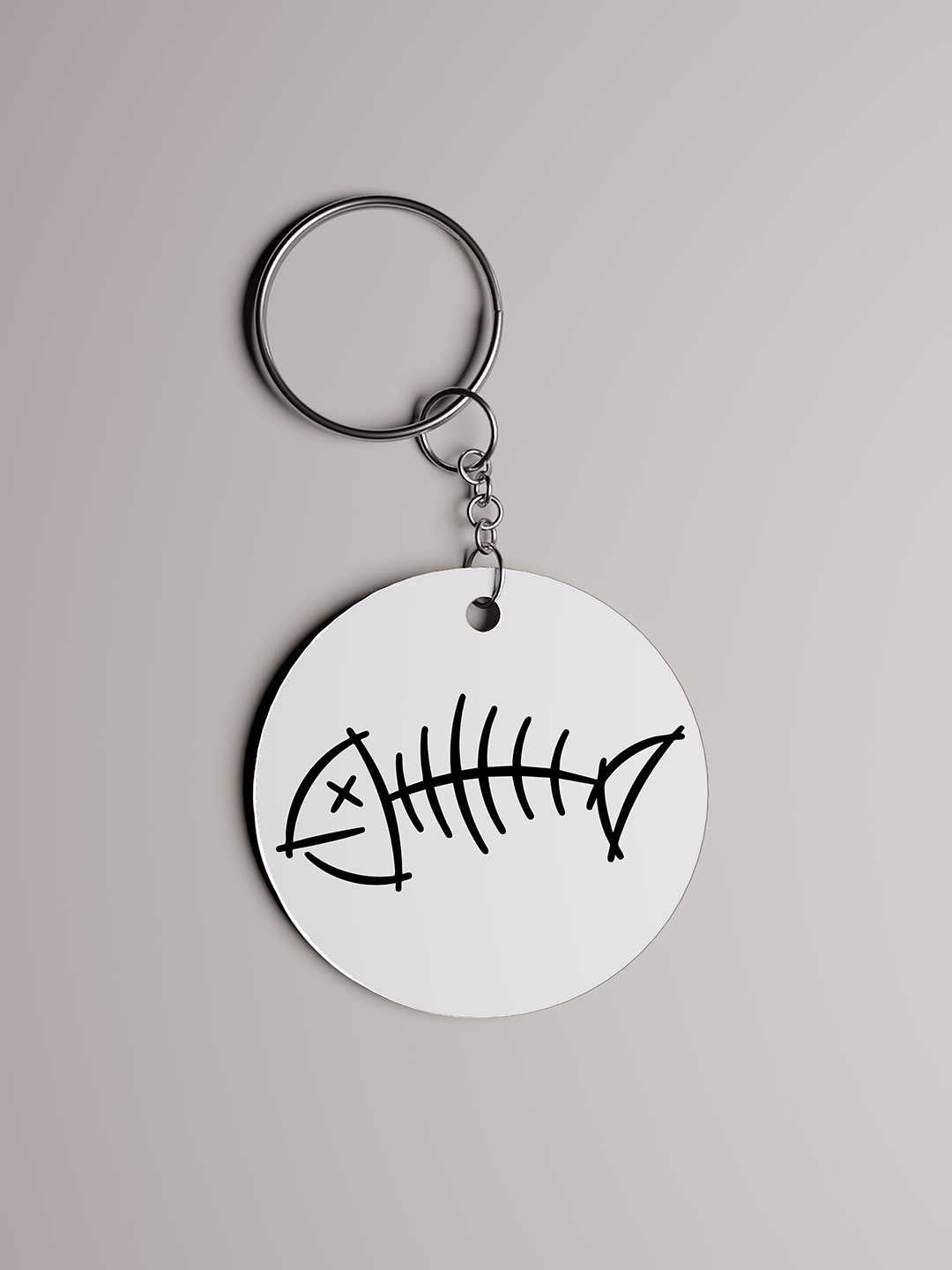 Fish Bone Keychain 10k+People Wearing MerchX
