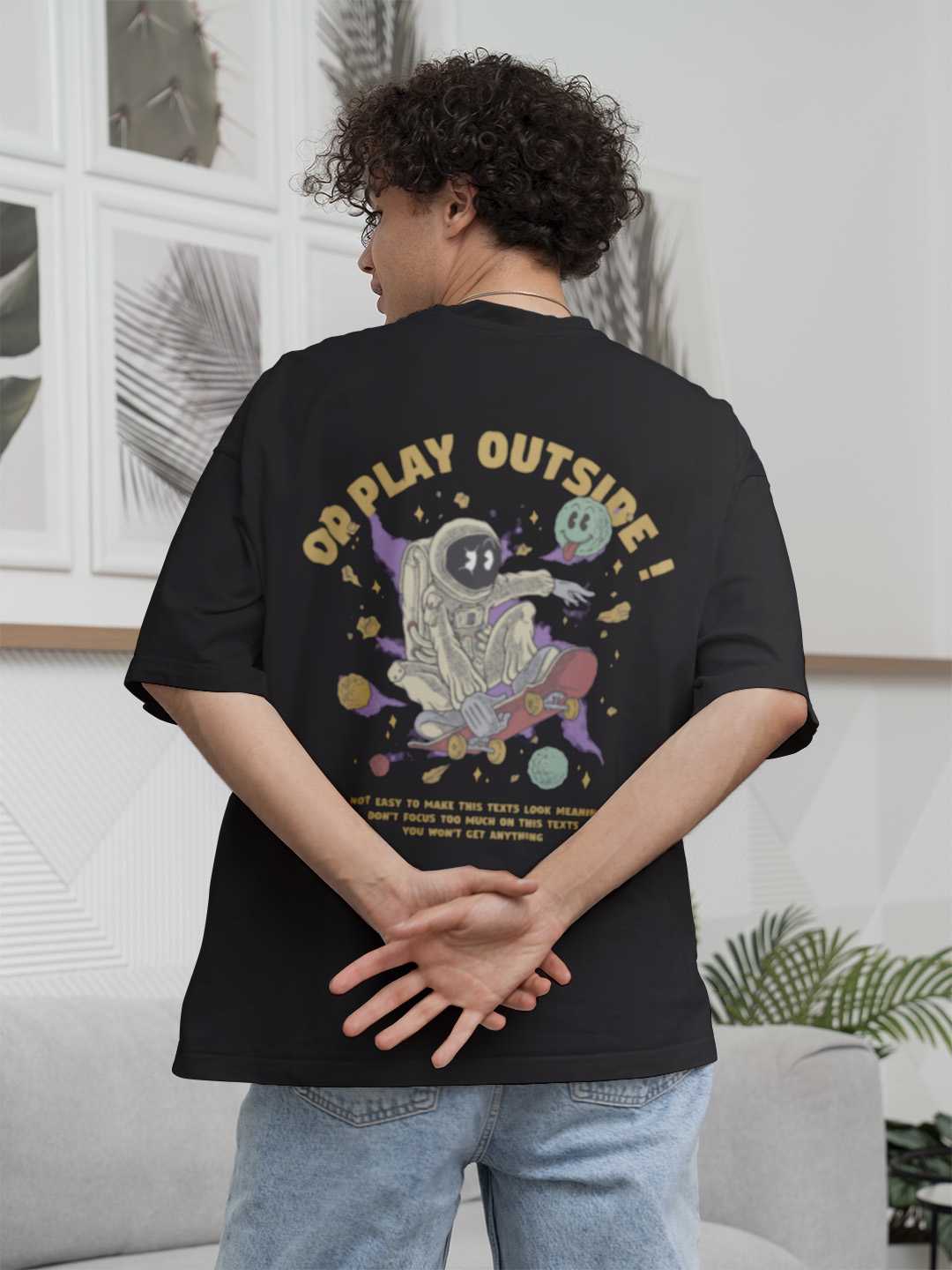 Play Inside Oversized Tee