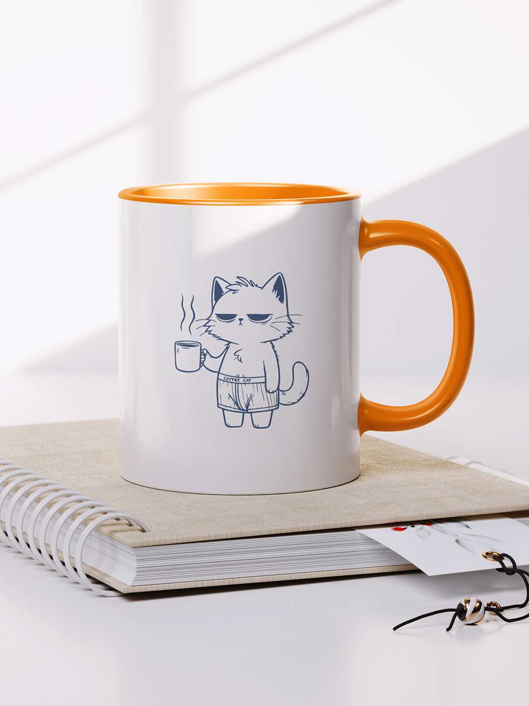GRUMPY CAT Graphic Printed Ceramic Mug