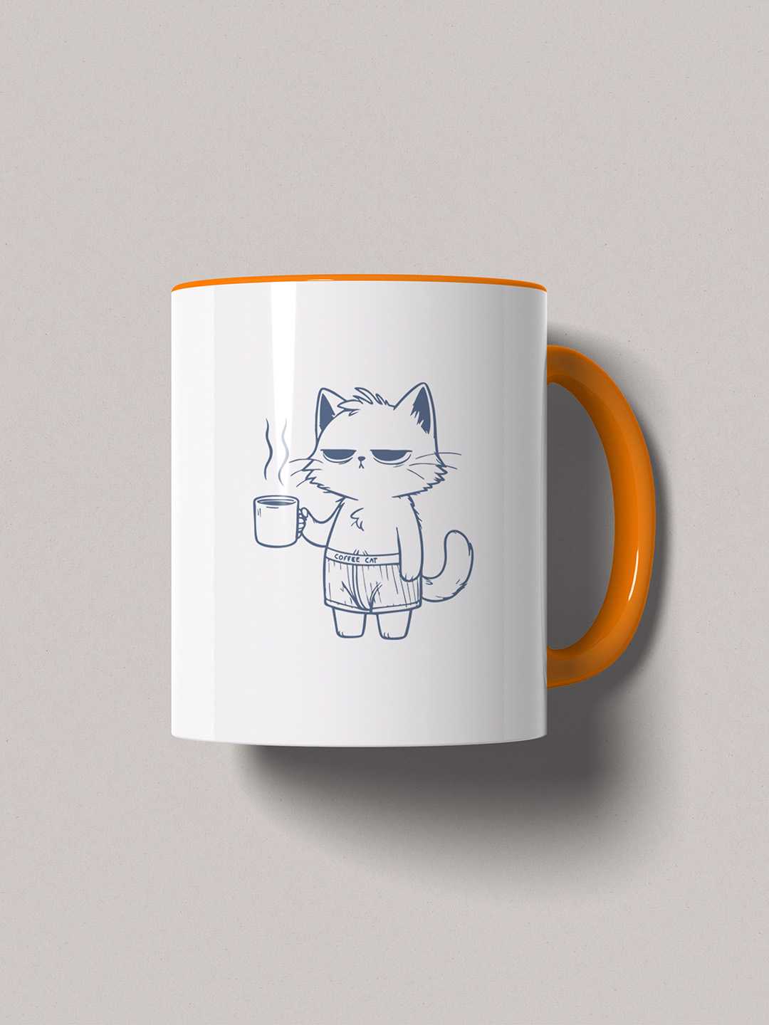 GRUMPY CAT Graphic Printed Ceramic Mug