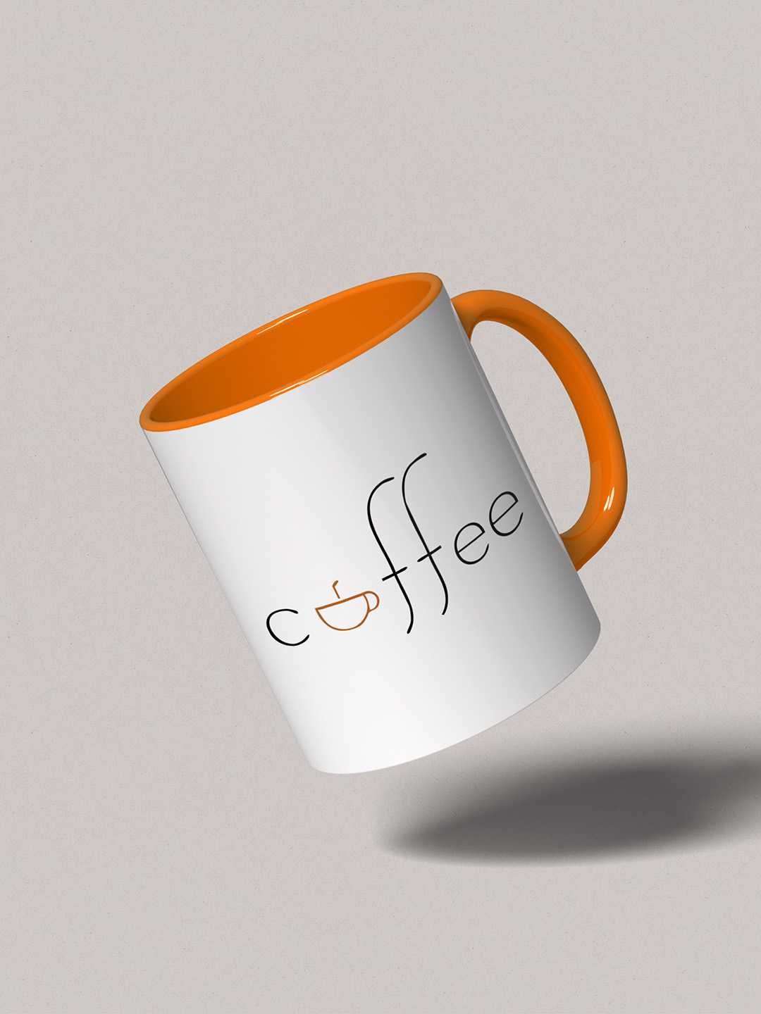 COFFEE Graphic Printed Ceramic Mug