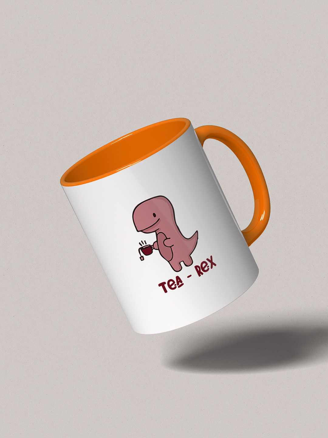 TEA-REX Graphic Printed Ceramic Mug