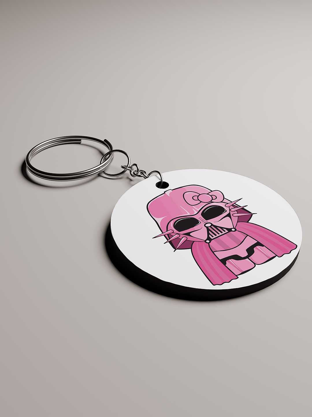 Pookie Trooper Art Graphic Keychain