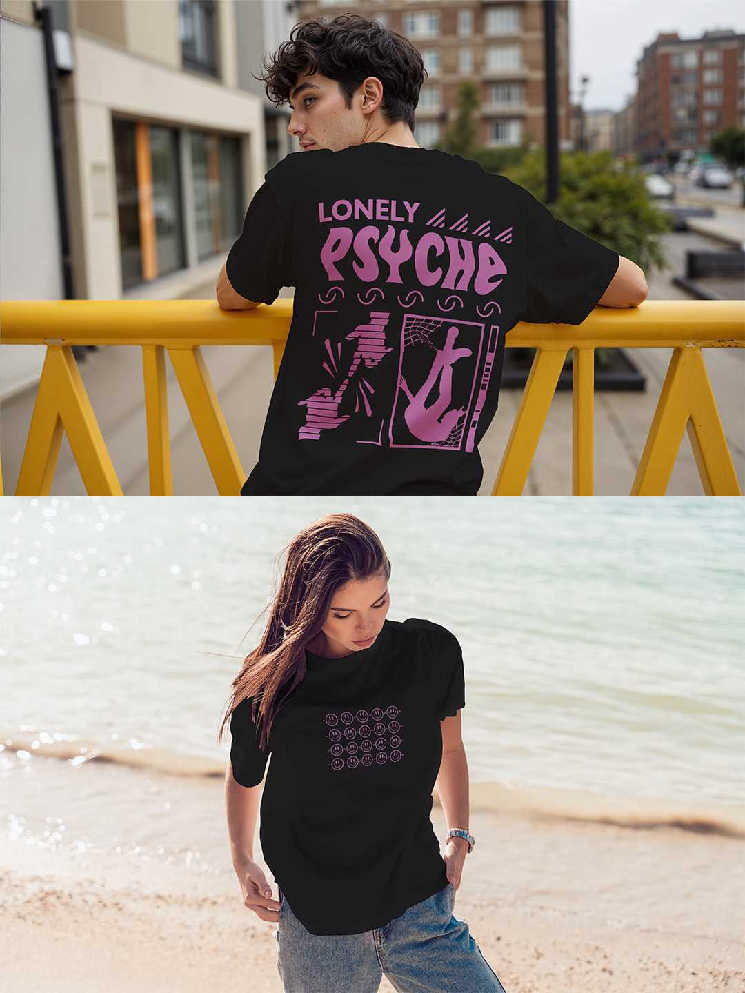 Lonely Psyche Oversized Tee