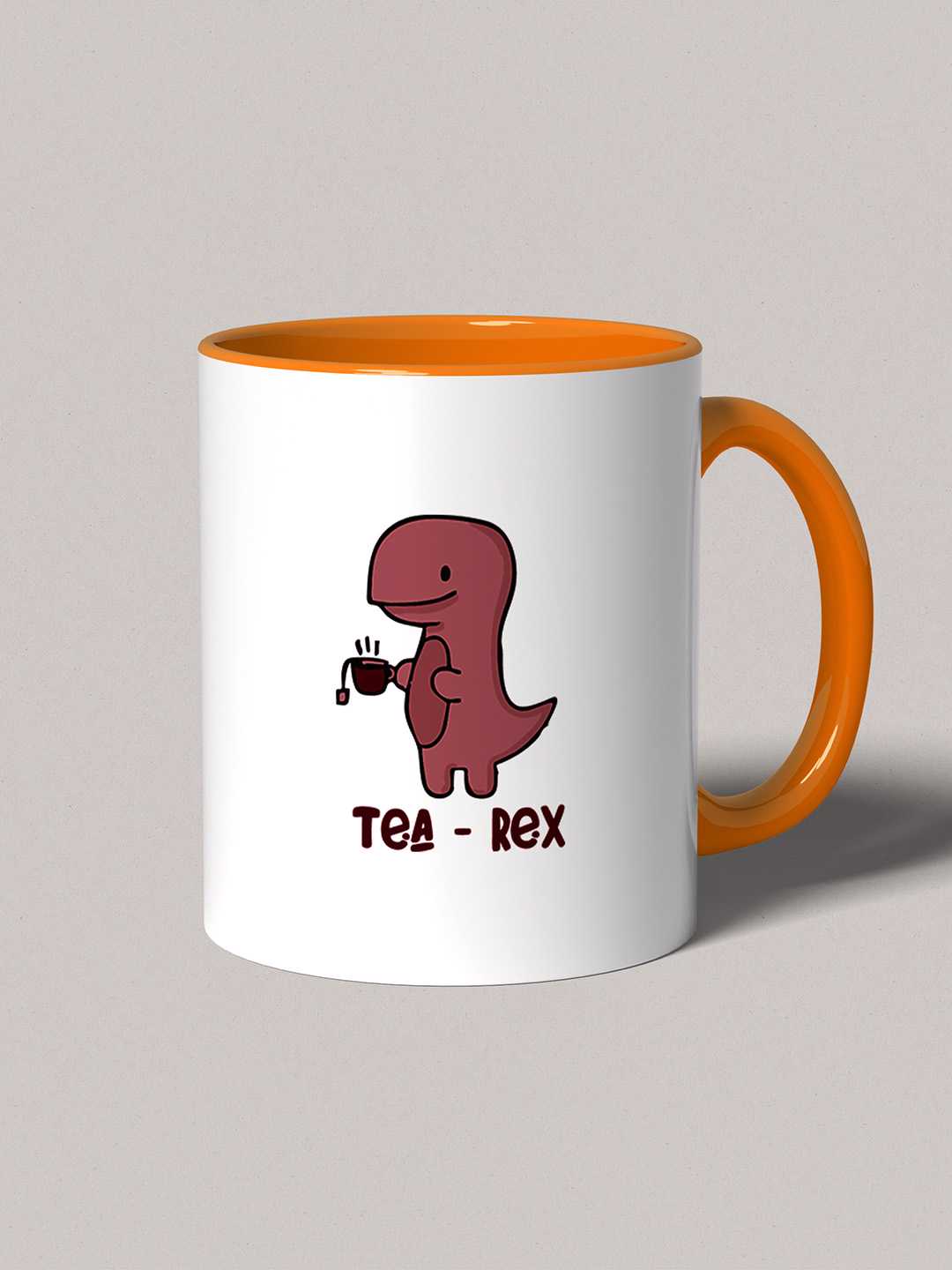 TEA-REX Graphic Printed Ceramic Mug