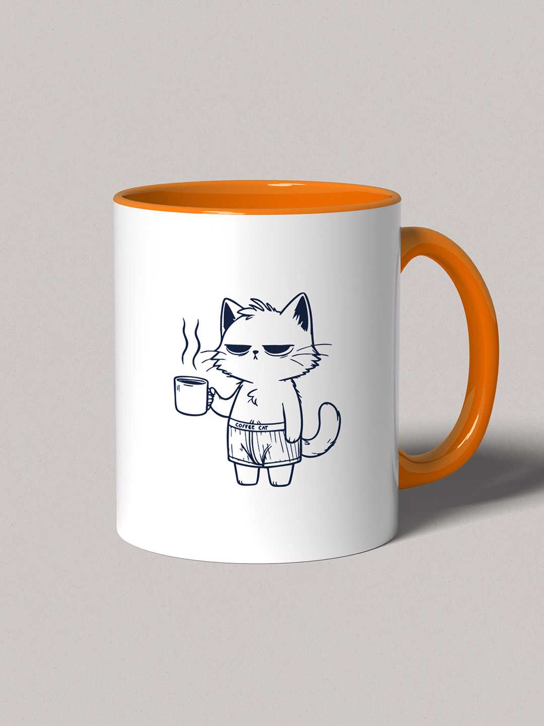 GRUMPY CAT Graphic Printed Ceramic Mug