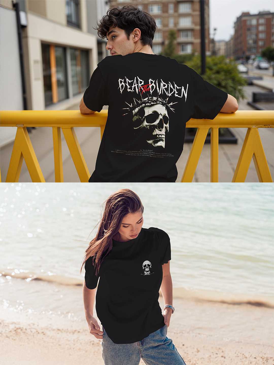 Bear Burden Oversized Tee