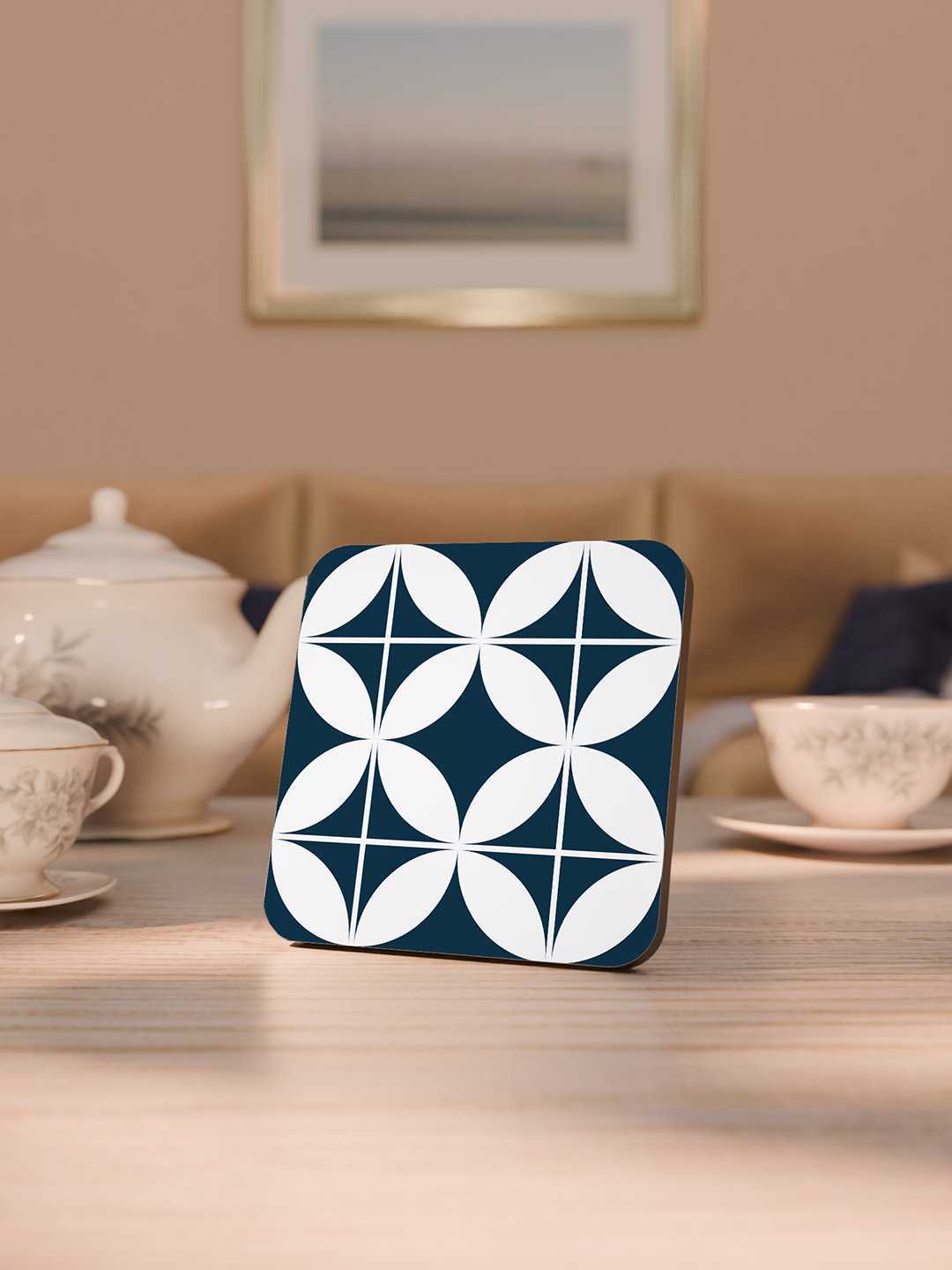 Modern Tiles Graphic Coasters - Pack of 6