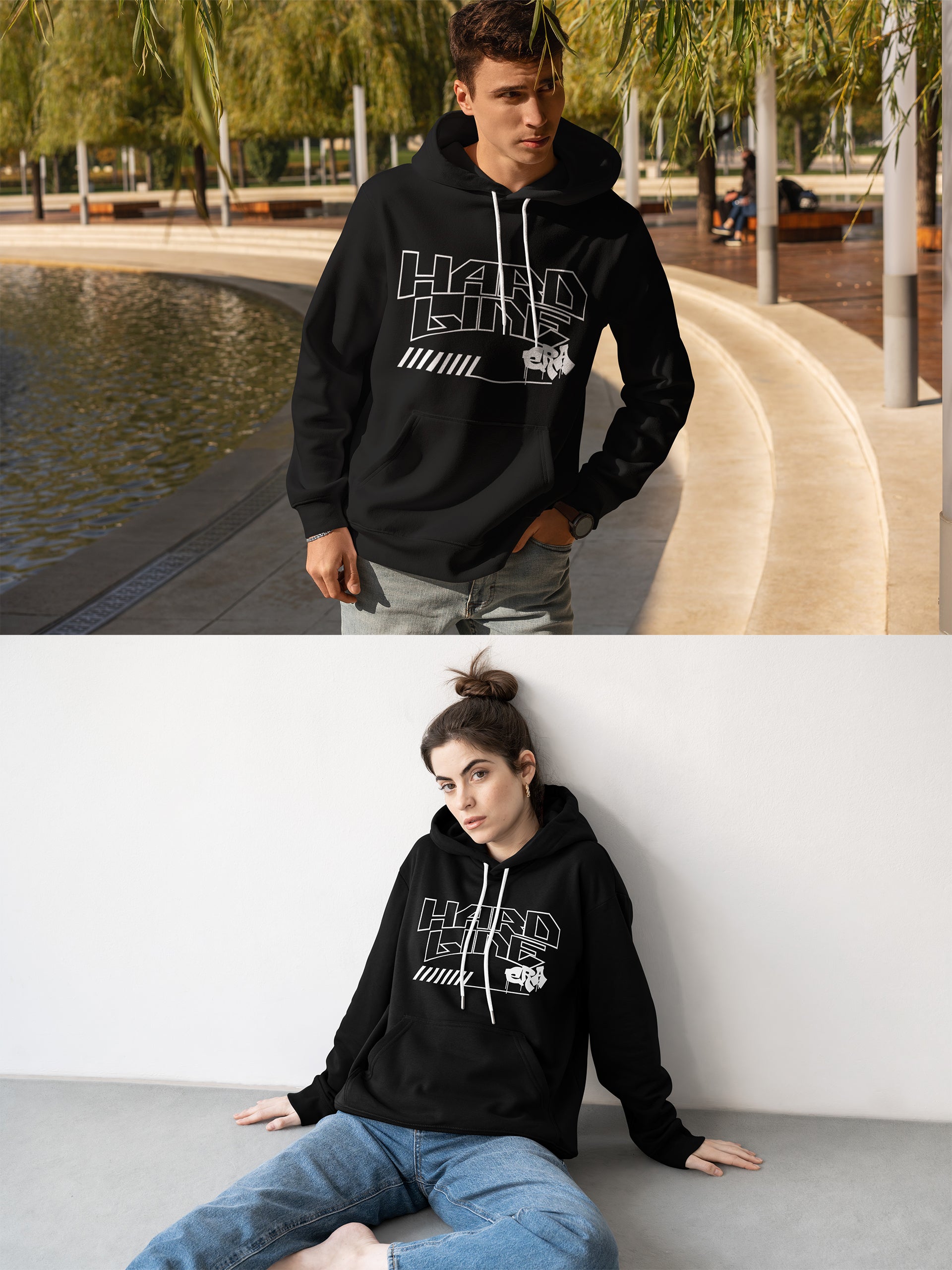 Hard Line Era Pullover Hoodie