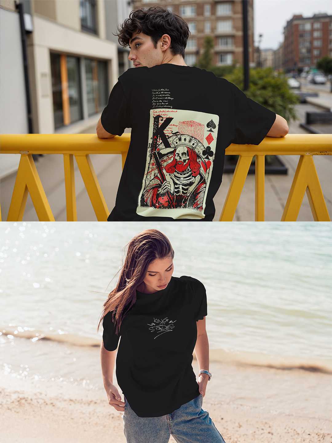 King of Spade Oversized Tee