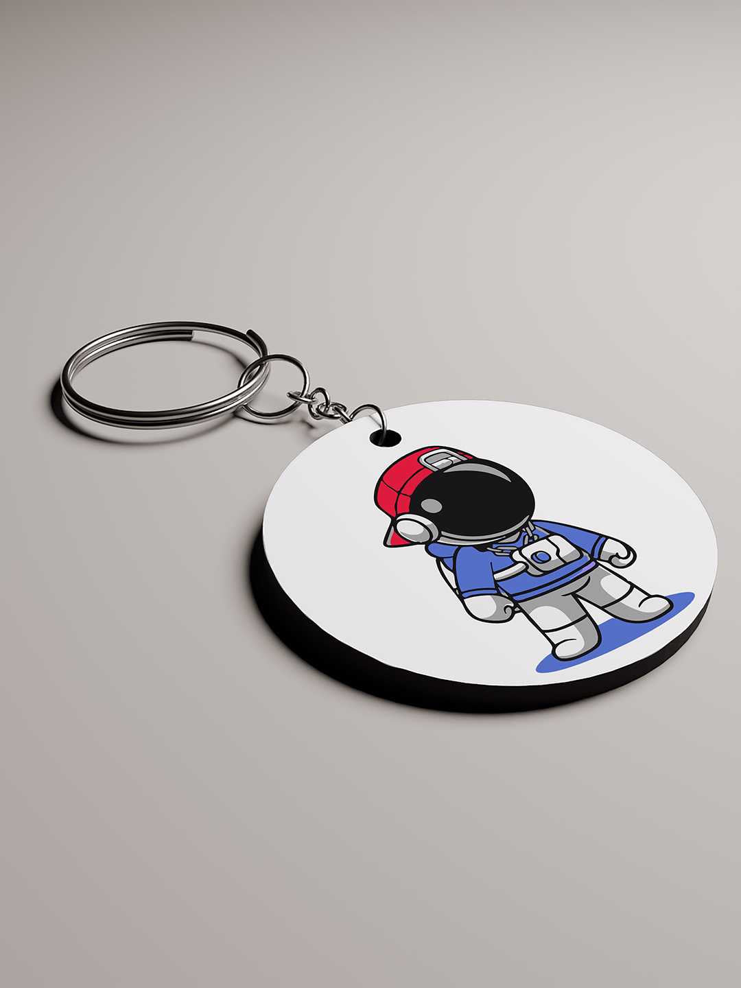 Astronaut Graphic Keychain