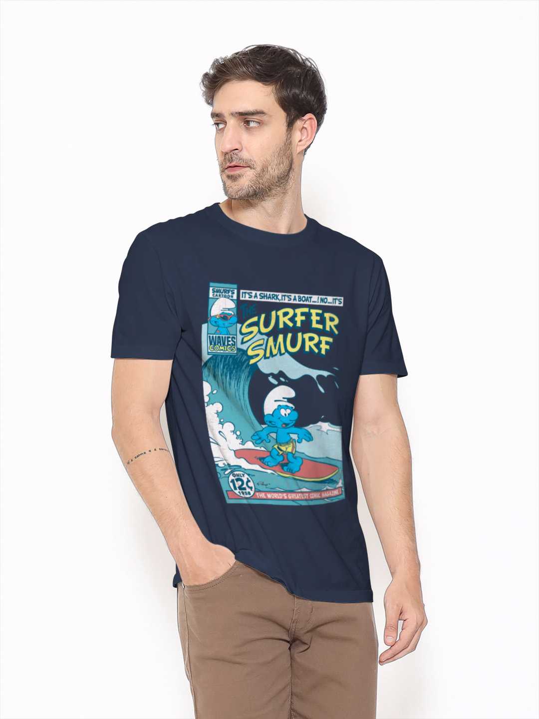 The Surfer Smurf Unisex Regular Tee