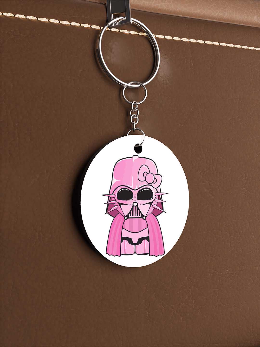 Pookie Trooper Art Graphic Keychain