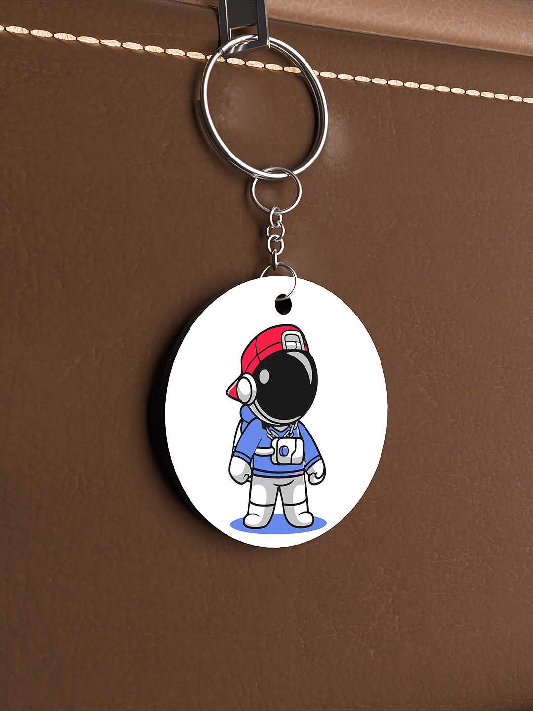 Astronaut Graphic Keychain