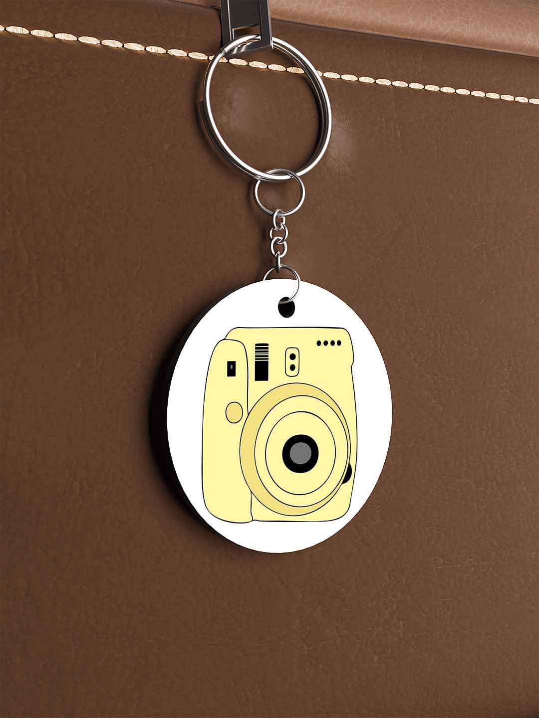 InstaX Camera Graphic Keychain