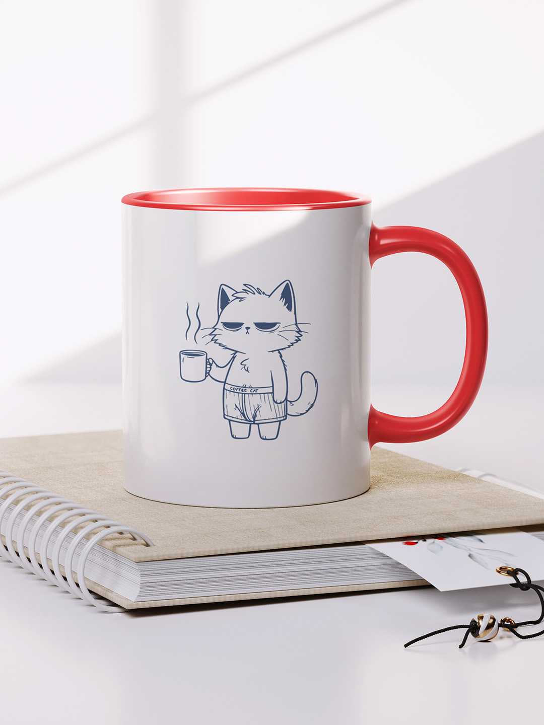 GRUMPY CAT Graphic Printed Ceramic Mug
