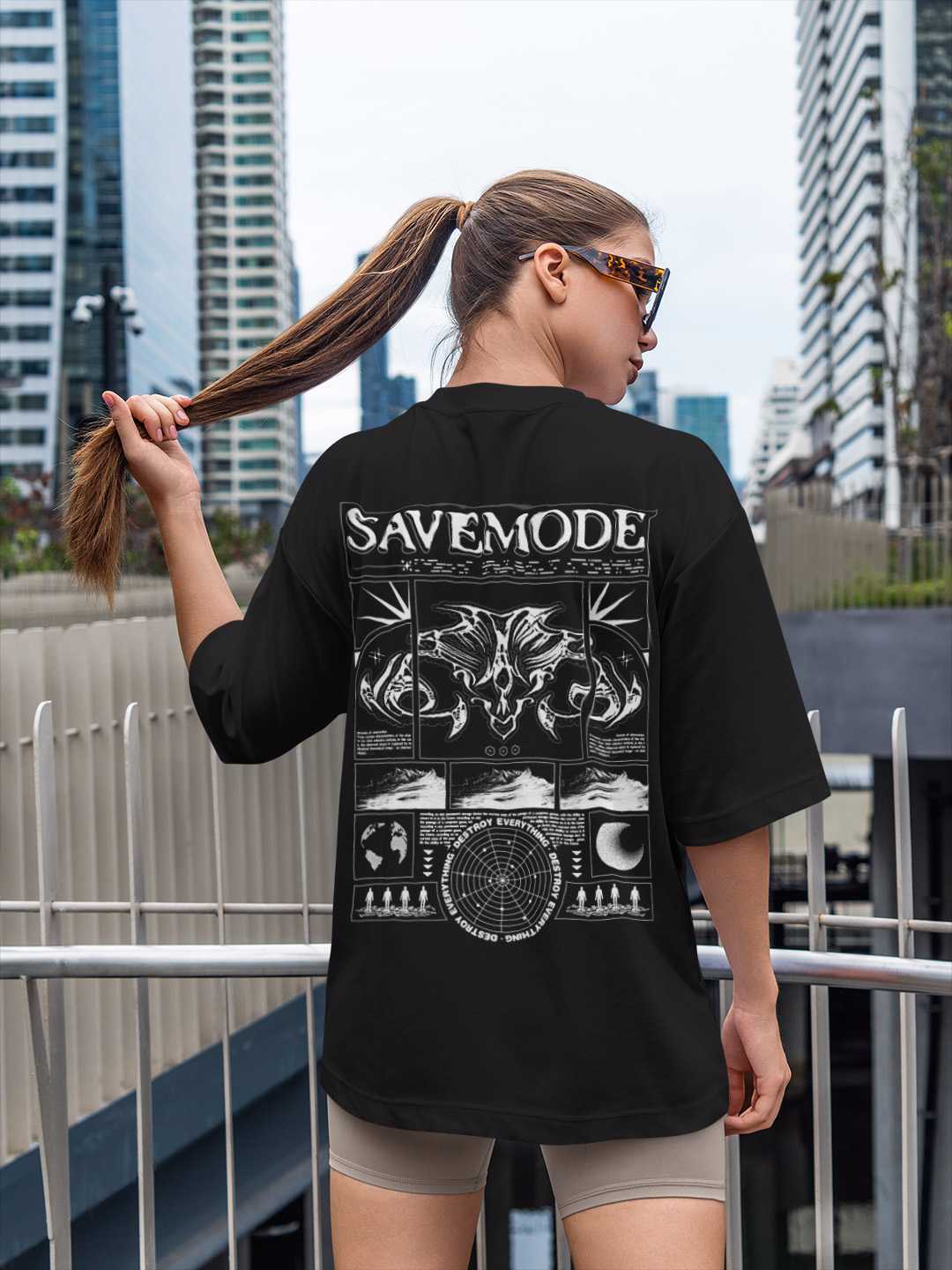 Hardcore Savemode Oversized Tee