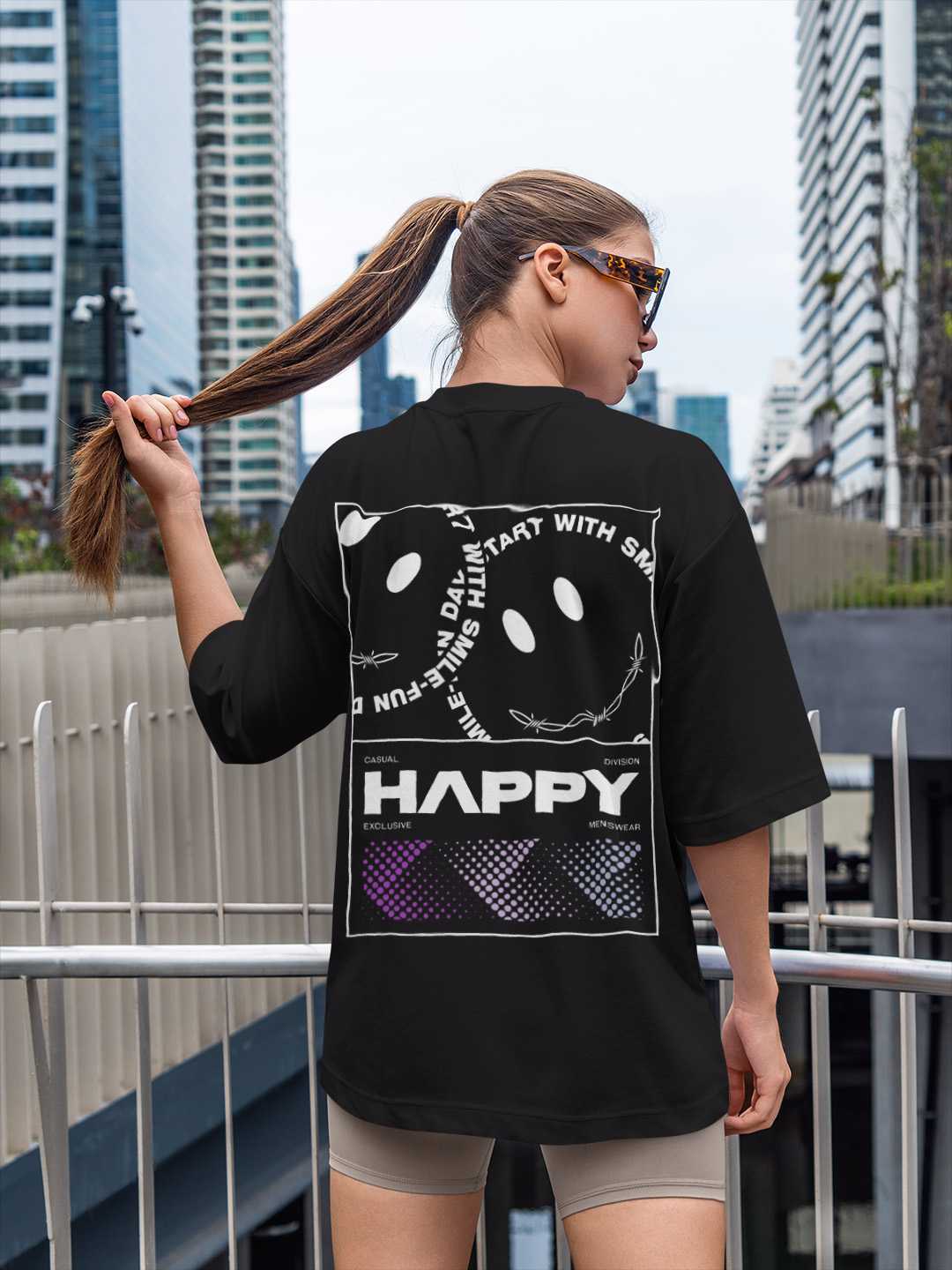 Happy Oversized Tee