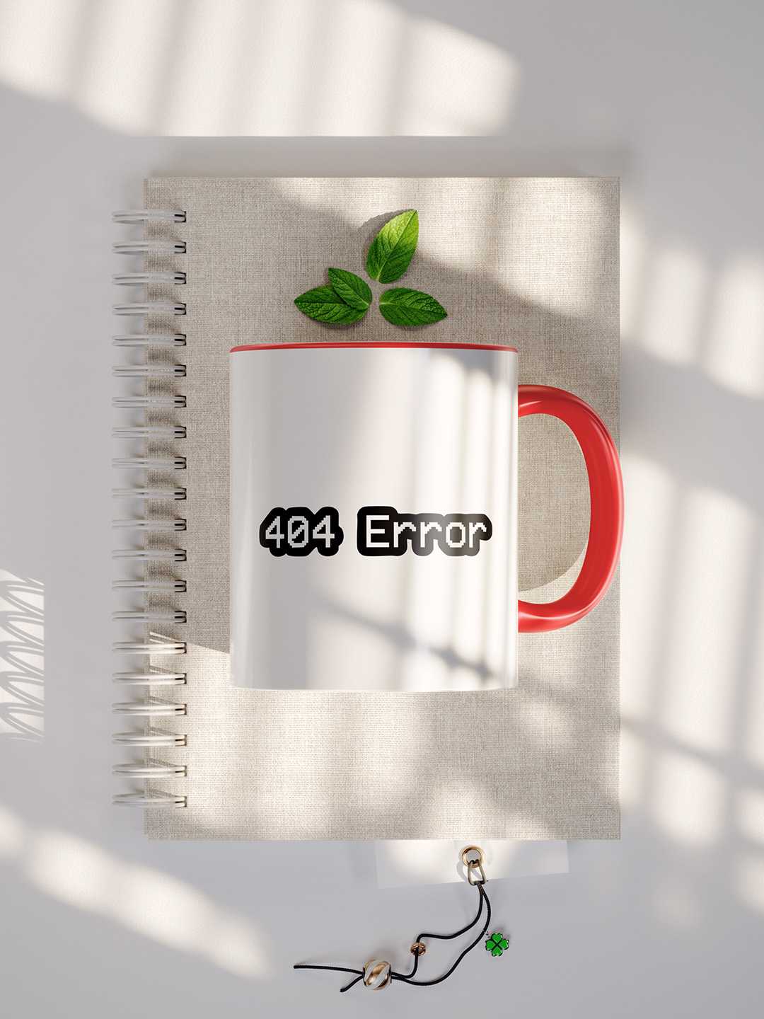 ERROR 404 Graphic Printed Ceramic Mug