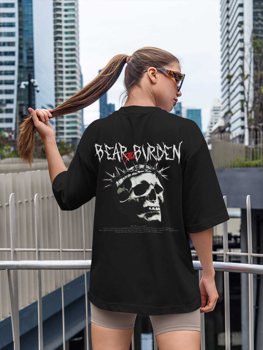 Bear Burden Oversized Tee