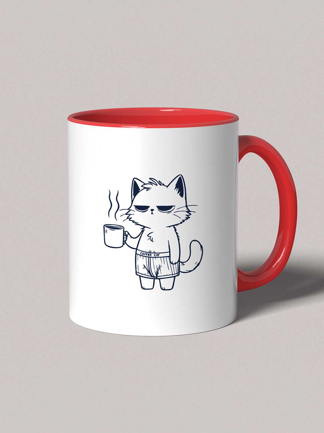 GRUMPY CAT Graphic Printed Ceramic Mug