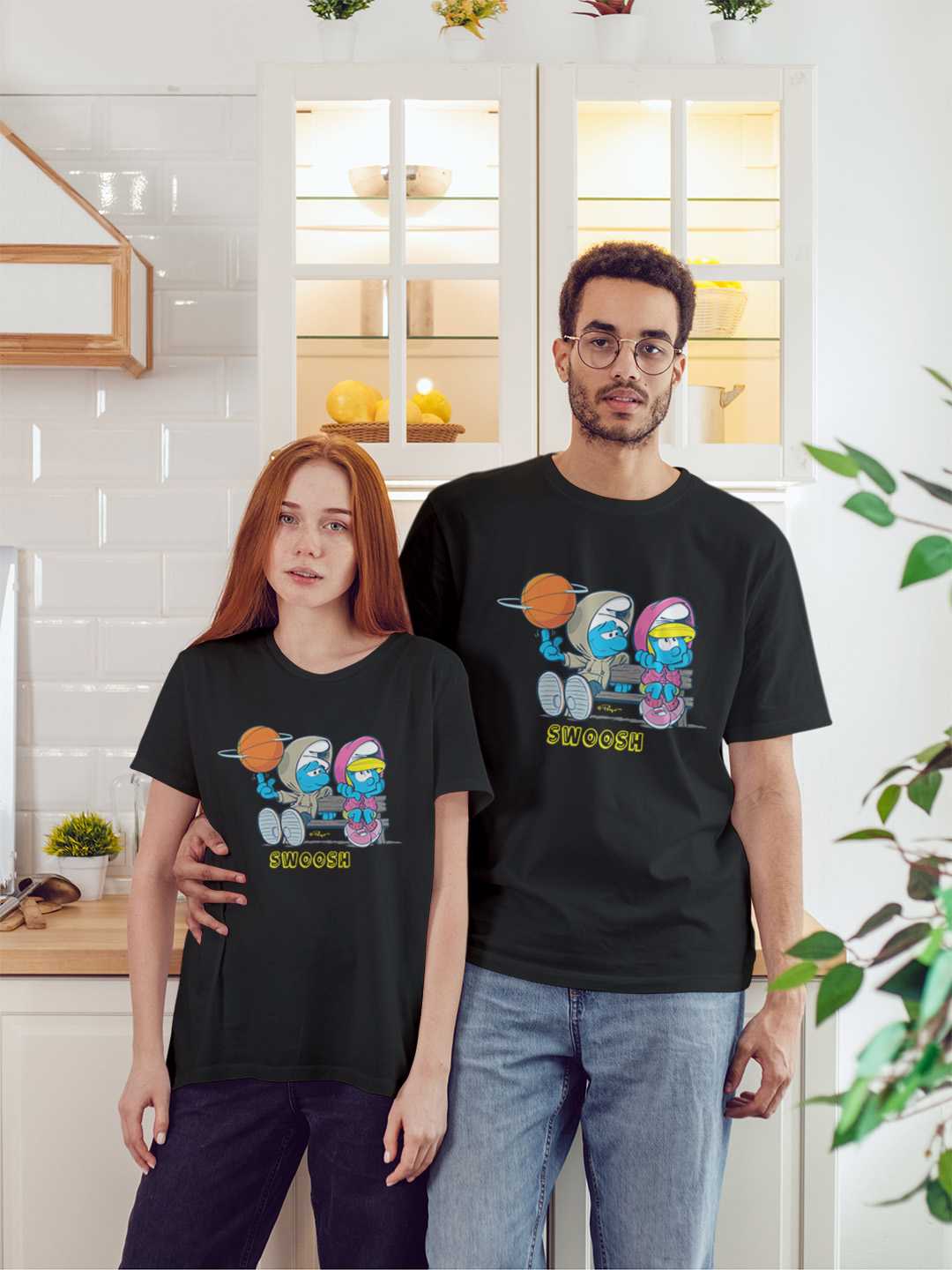 Swooosh Smurf Regular Graphic Tee