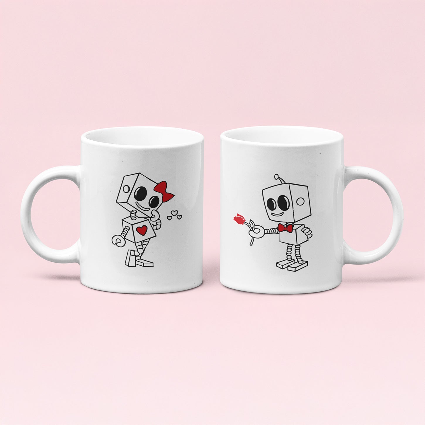 ROBOT COUPLE MUGS