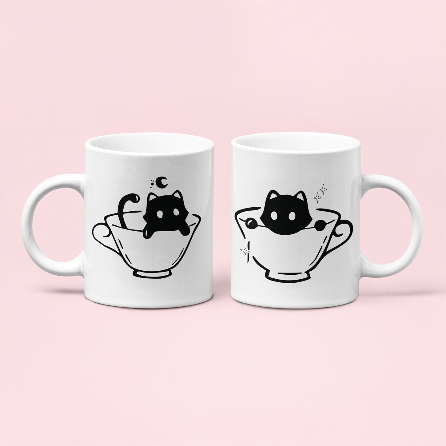 CUPPY CATS COUPLE MUGS