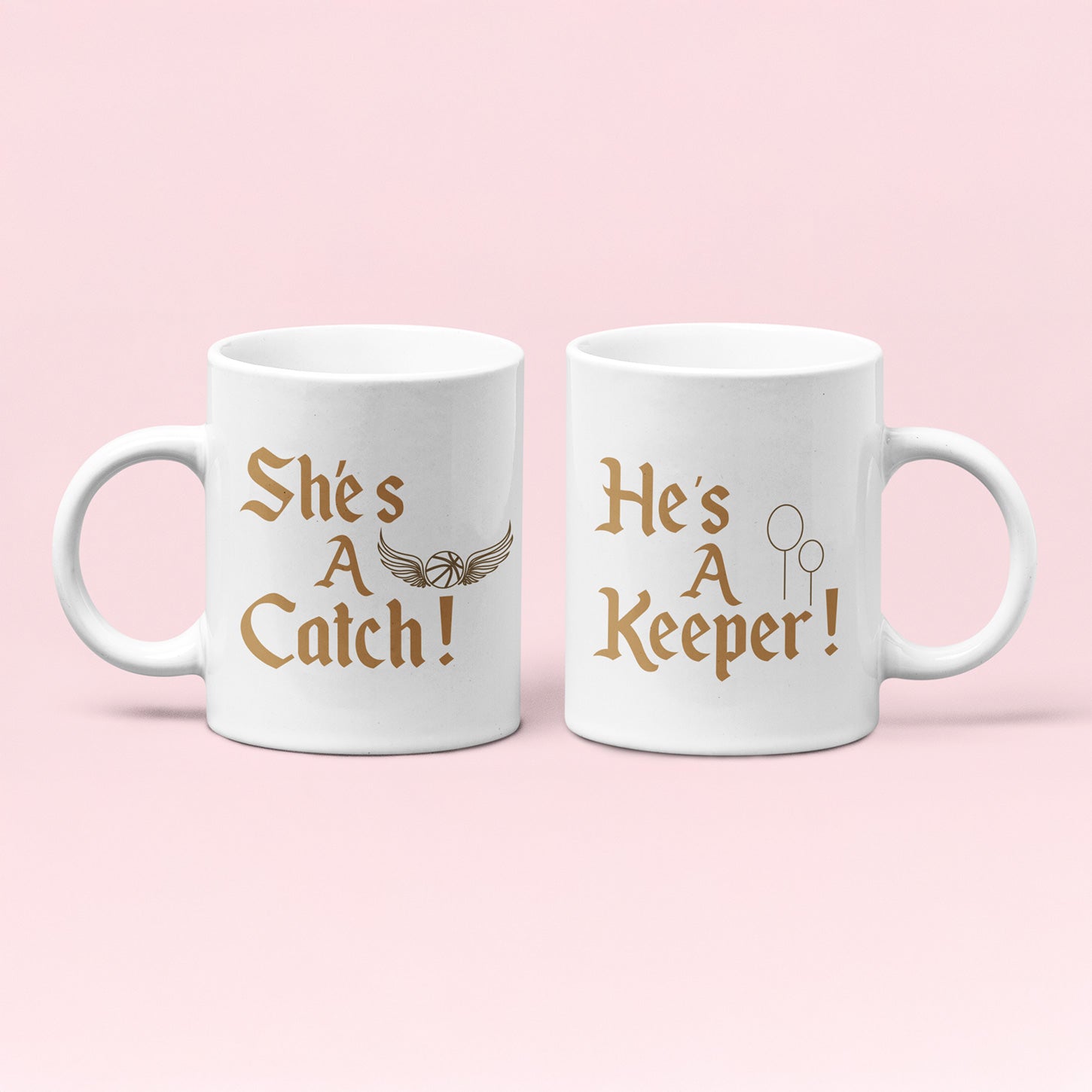CATCHER & KEEPER COUPLE MUGS