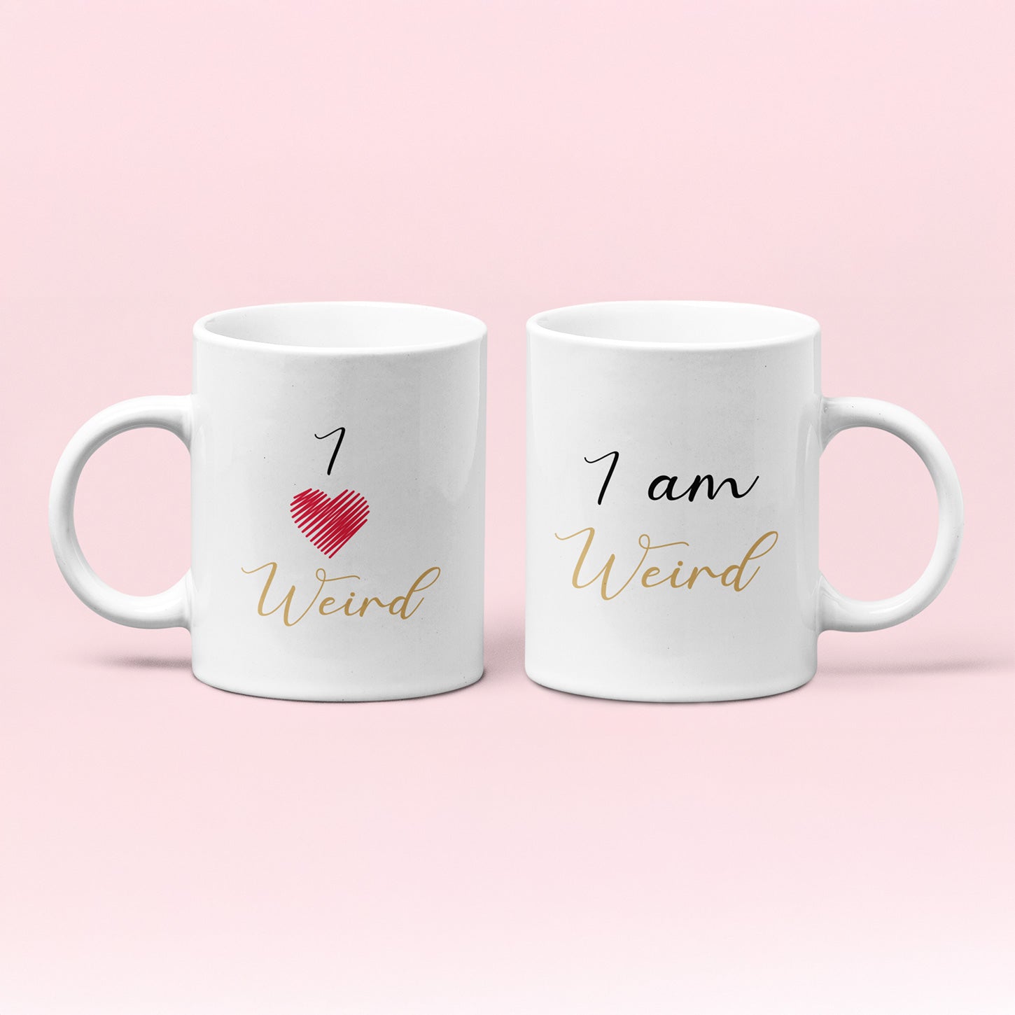 WEIRD COUPLE MUGS