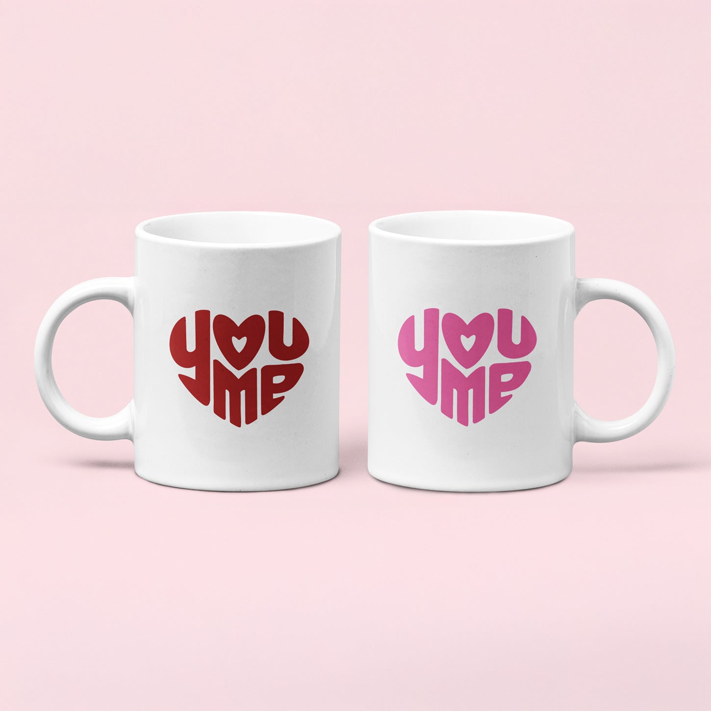 YOU & ME COUPLE MUGS