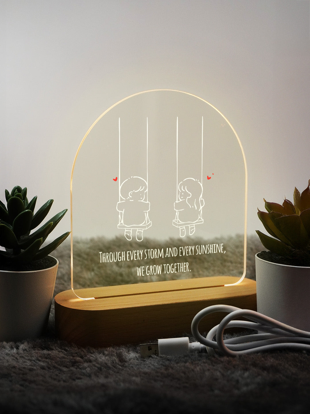 My Eternal Choice LED Acrylic Frame