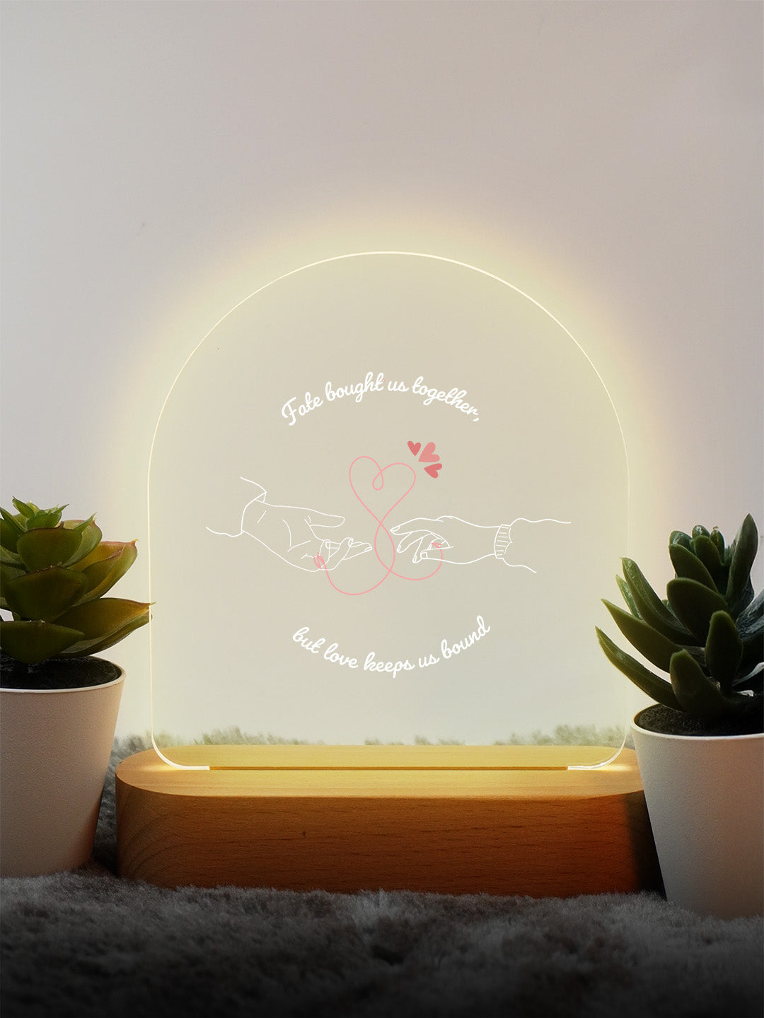 True Love LED Acrylic Frame