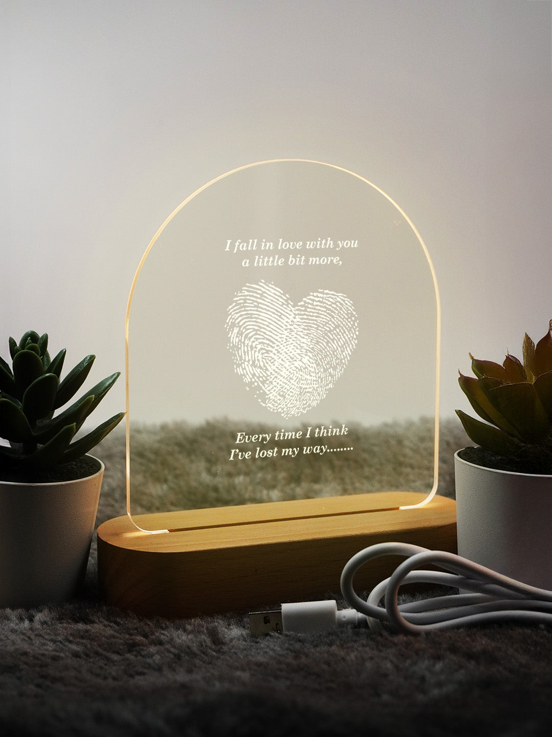 Chosen Love LED Acrylic Frame